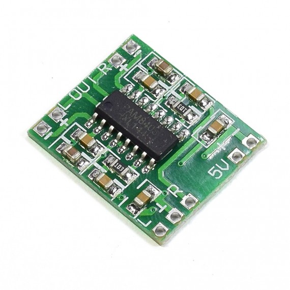 Amplificador clase D 2x3W 2.5-5VDC - PAM8403