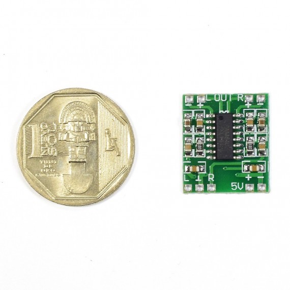 Amplificador clase D 2x3W 2.5-5VDC - PAM8403