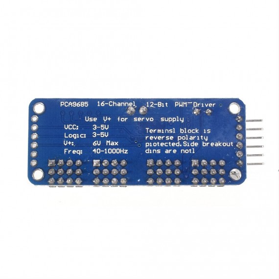 Módulo Controlador de servos PCA9685