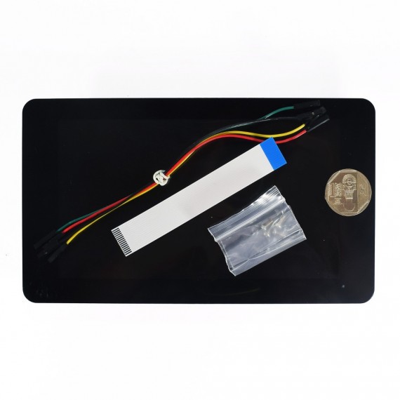Display touch Raspberry Pi 7", interfaz DSI, 800x480