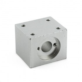 Bloque de aluminio para tuerca M8