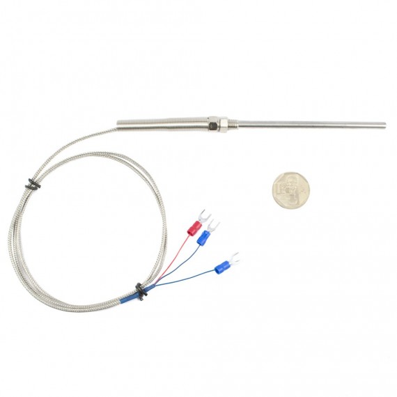 Sensor de Temperatura PT100 (3 hilos)