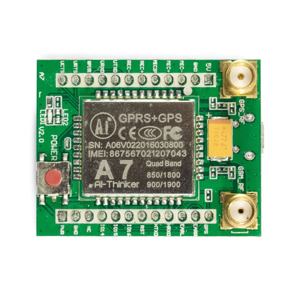 Módulo A7 GSM/GPRS/GPS