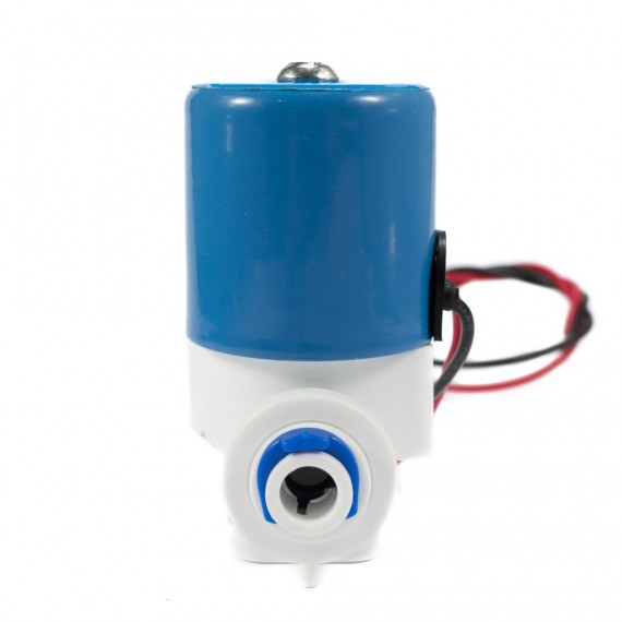 Válvula solenoide baja presión conector rápido