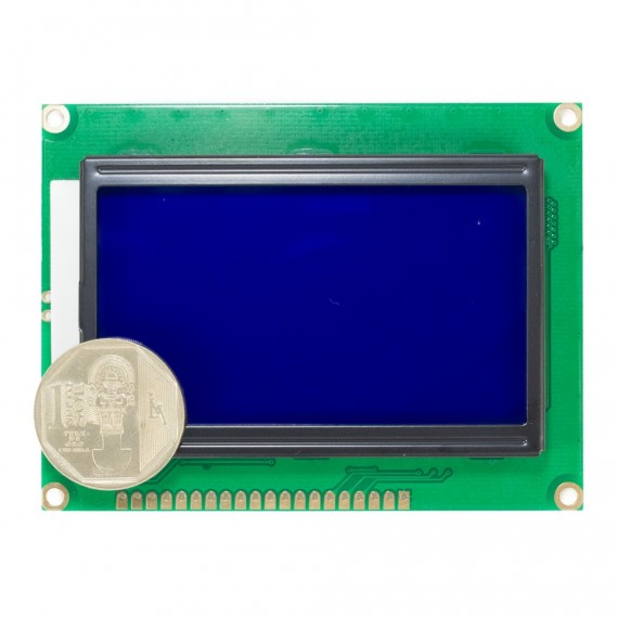Display LCD 128x64 Azul Backlight
