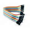Cable Jumper Dupont macho a macho 20cm / 20Und