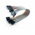 Cable Dupont, macho a macho 20cm x 20Und