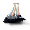 Cable Jumper Dupont hembra a hembra 20cm / 20Und