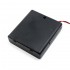 Portapila 4xAA, con switch