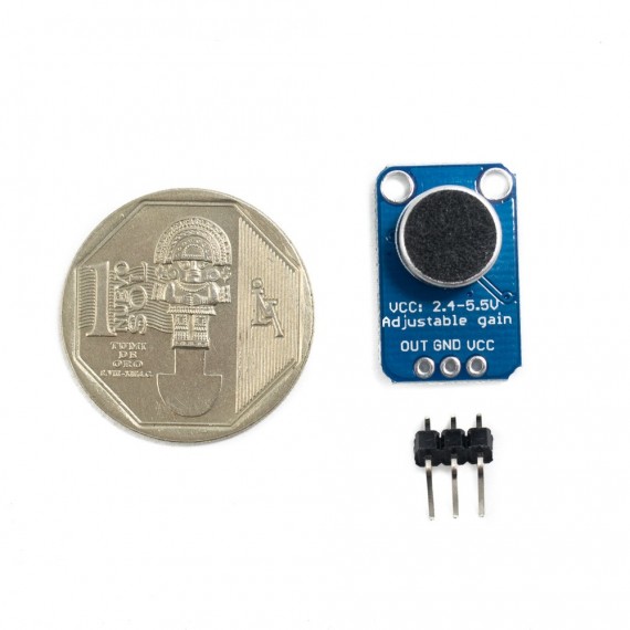 Módulo Microfono con MAX4466