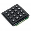 Teclado matricial 4x4 de botones plásticos
