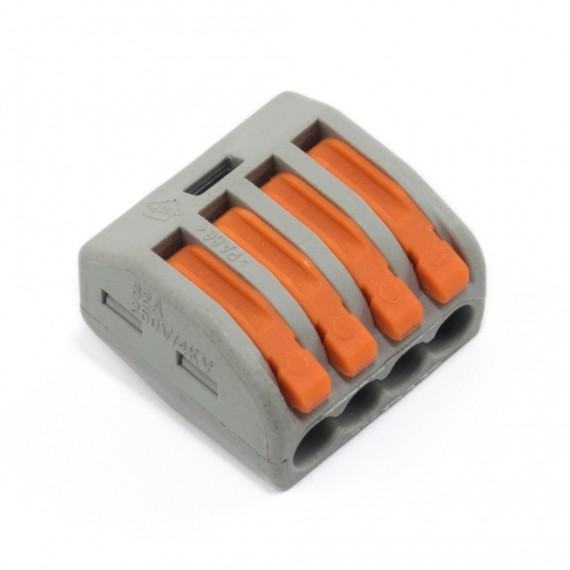 WAGO 222-414 Conector Rápido
