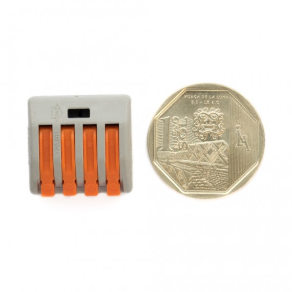 WAGO 222-414 Conector Rápido