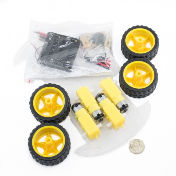 Plataforma Robot Móvil 4WD