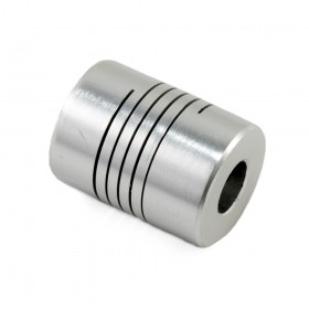 Acople flexible de aluminio de 8mm a 8mm