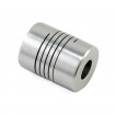 Acople flexible de aluminio D20L25 8x8mm