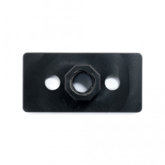 Placa con tuerca para tornillo de potencia D8mm