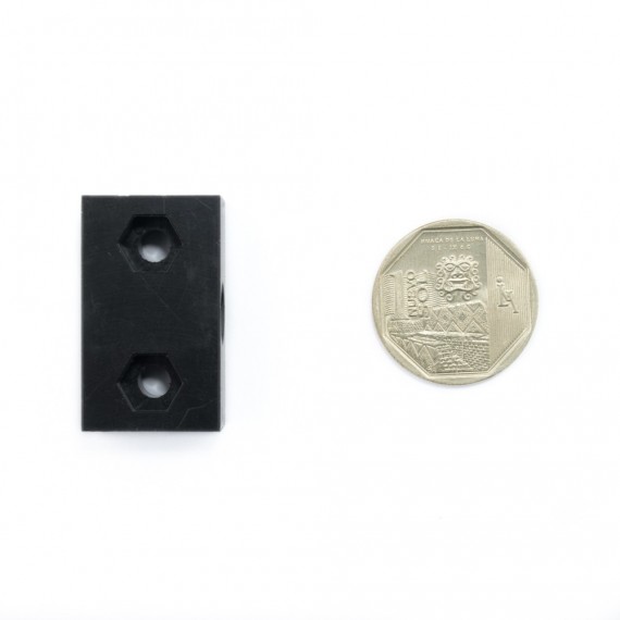 Bloque tuerca para tornillo de potencia D8mm