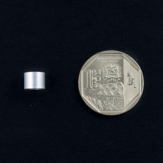 Espaciador de aluminio L1/4"