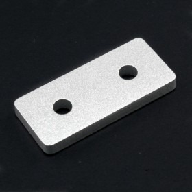 Placa de unión recta de 2 agujeros