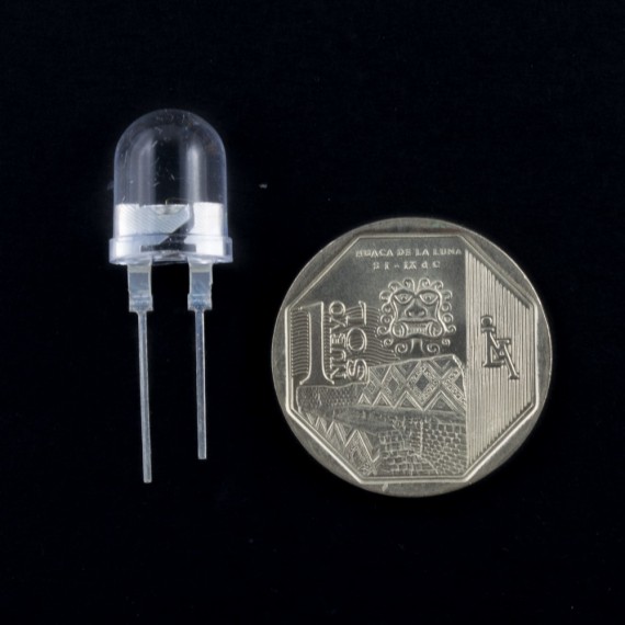 Led rojo 10mm ultrabrillante