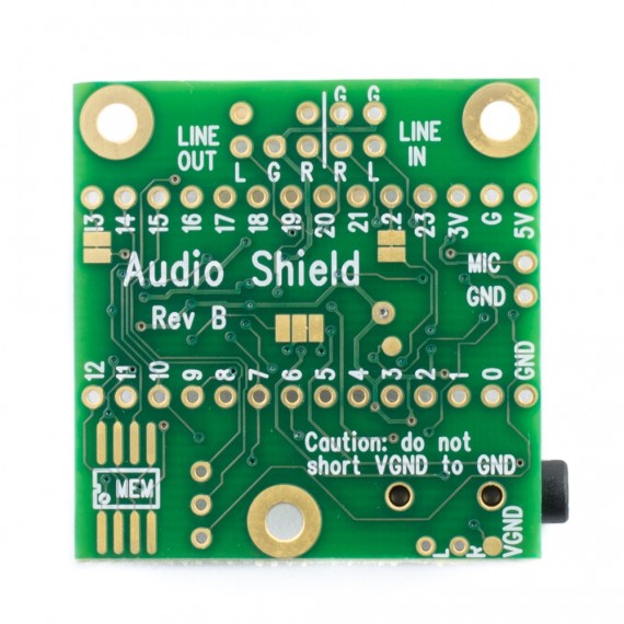 Teensy Audio board