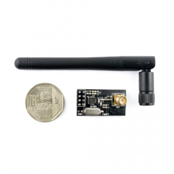Módulo NRF24L01 2.4 GHz con Antena