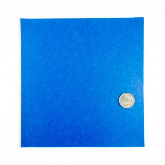 Cinta azul para cama caliente