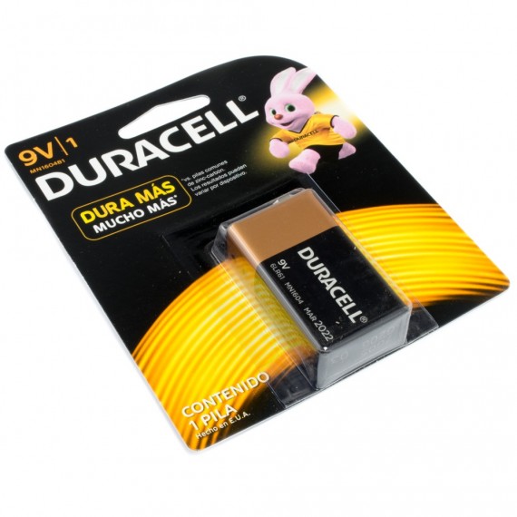 Batería 9v Duracell