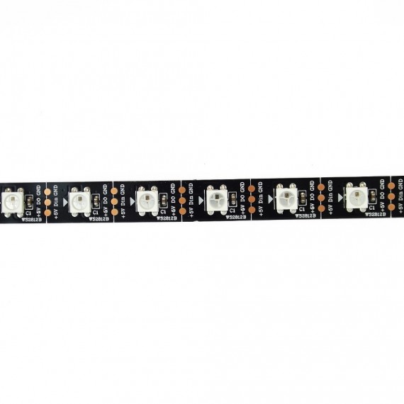 Cinta LED WS2812B: 10 LEDs x 16cm