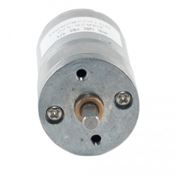 Motor DC con caja reductora JGA25-370 - 12V 280rpm
