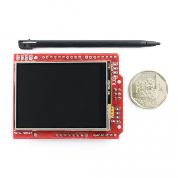 Shield Display LCD TFT 2.4" táctil OPEN-SMART