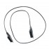 Cable doble cocodrilo L46cm