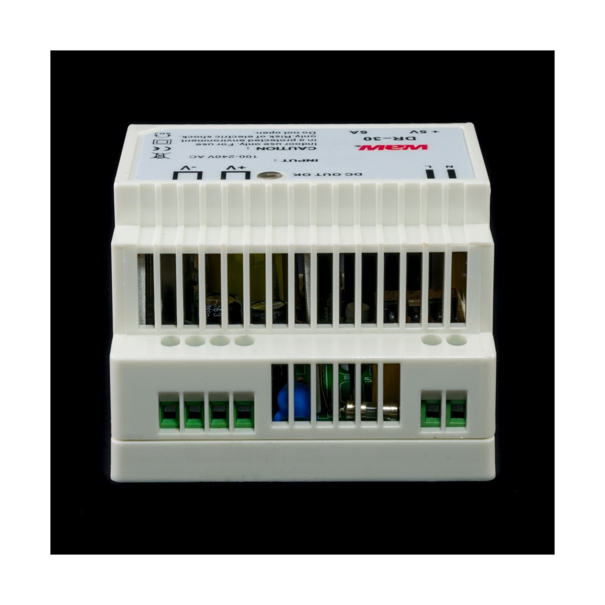 Fuente de alimentación conmutada DIN 30W 5V