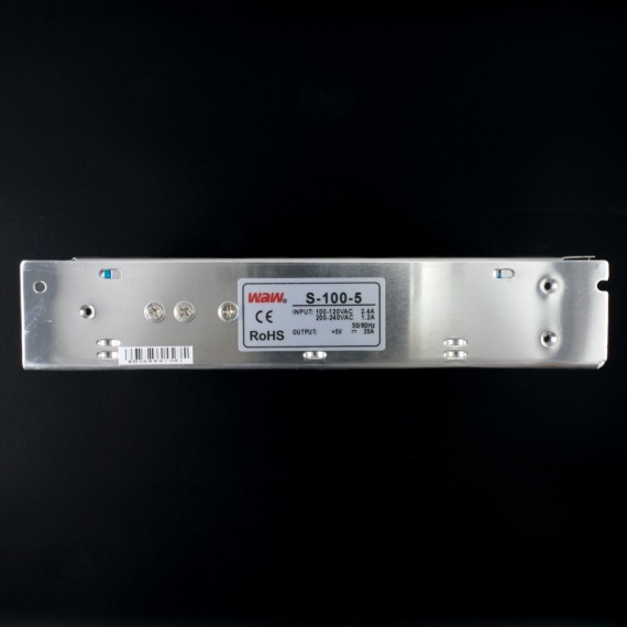 Fuente de alimentación conmutada 100W 5VDC 20A