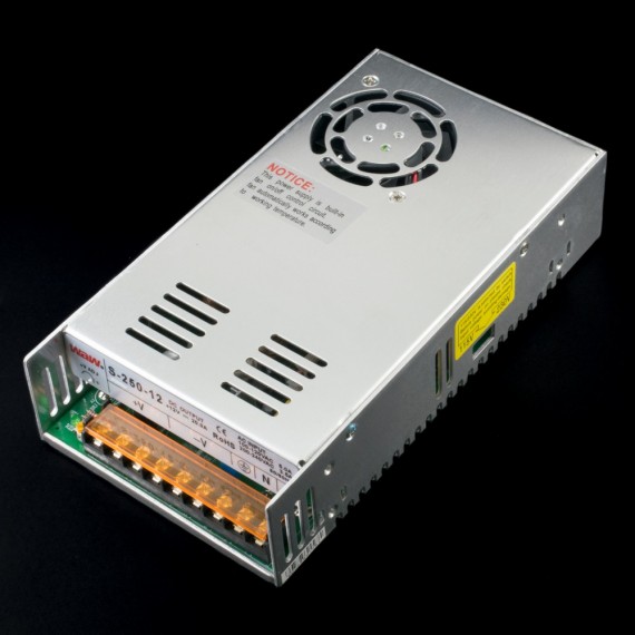 Fuente de alimentación conmutada 250W 12VDC 20A