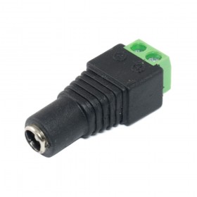 Adaptador Bornera a Jack DC - Hembra