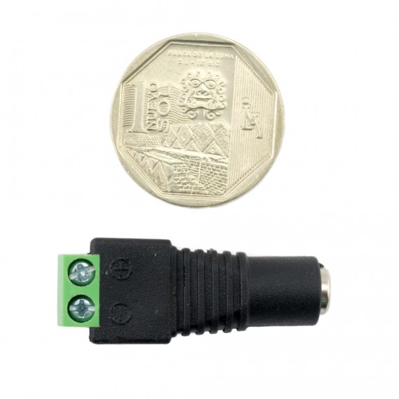 Adaptador Bornera a Jack DC - Hembra