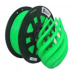 PLA Verde 1.75mm rollo de  1Kg