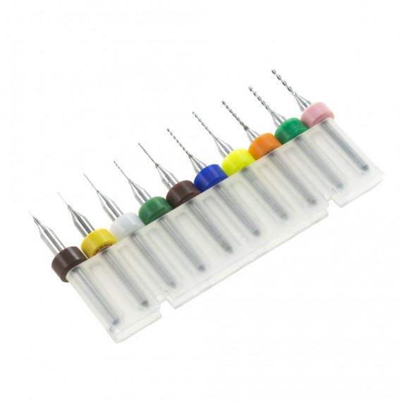 Kit de 10 brocas PCB