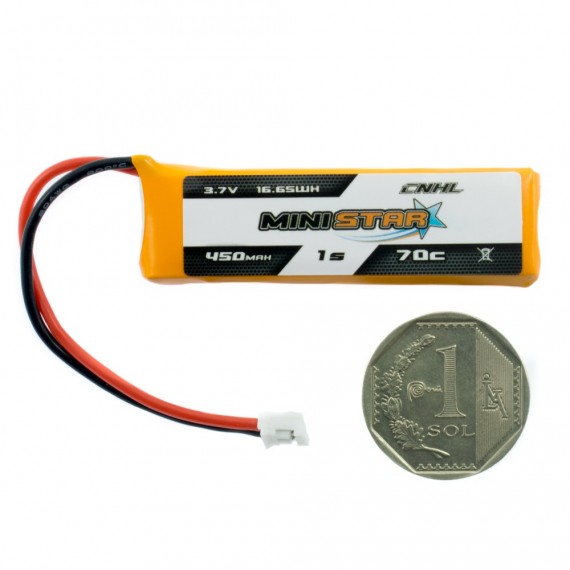 Batería LiPo 1S 450mah