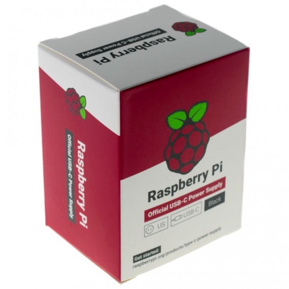 Fuente de alimentación para Raspberry Pi 4 USB C 5.1V/3A