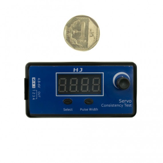 Probador de servos con display