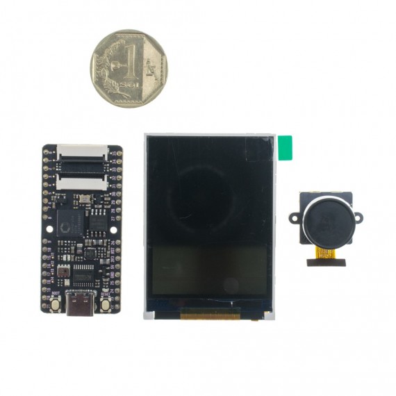 Tarjeta RISC-V Sipeed MAIX Bit Suit + LCD + Cámara