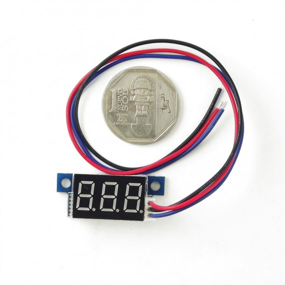 MiniVoltimetro 0-100V