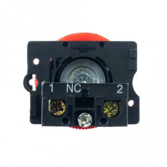 Pulsador de parada de emergencia 22mm