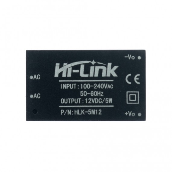 Fuente embebida 220VAC 5W 12V