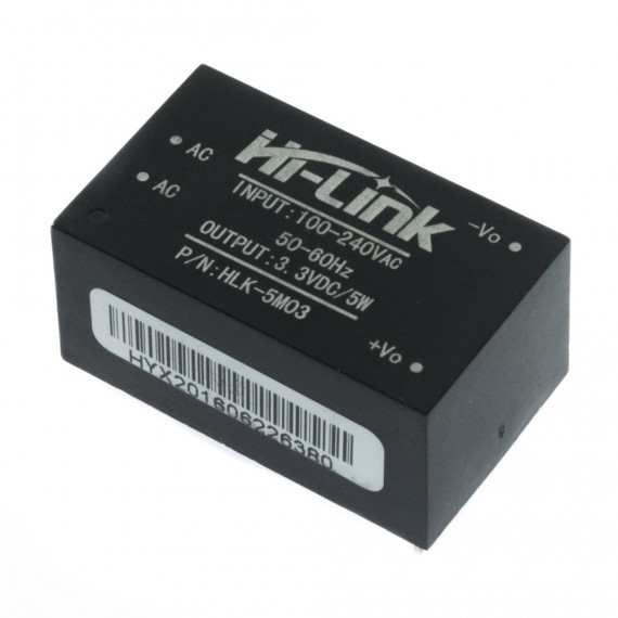 Fuente embebida 220VAC 5W 3.3V