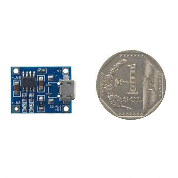 Cargador USB de bateria Litio 18650 1A