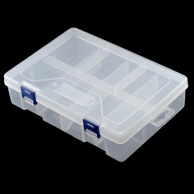 Caja organizadora de dos niveles 22.5*15.5*6cm